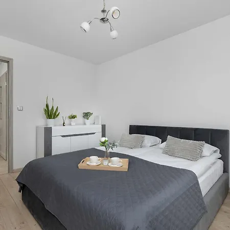 Przestronny Z 2 Sypialniami Parkingiem I Balkonem By Renters דירה גליביצ'ה